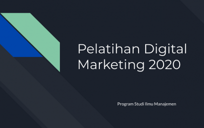Pelatihan Digital Marketing 2020